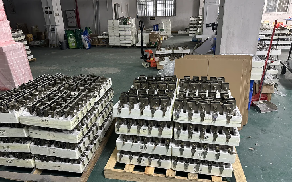Inside the workshop