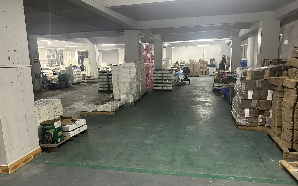 Inside the workshop